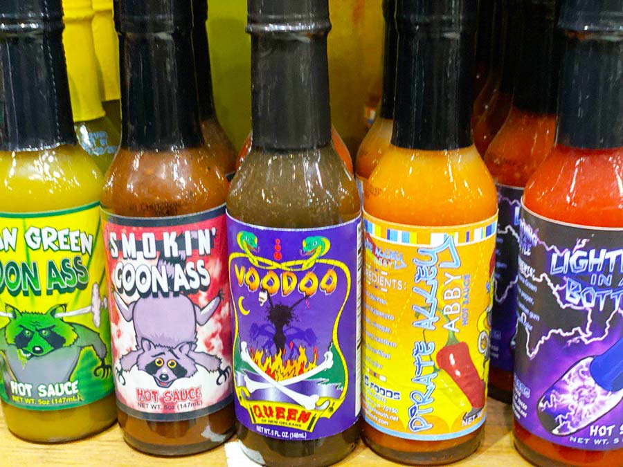 New Orleans finest hot sauces
