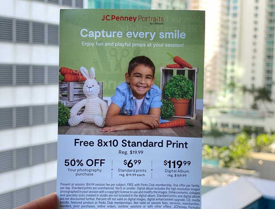 JCPenney Portraits Promotion