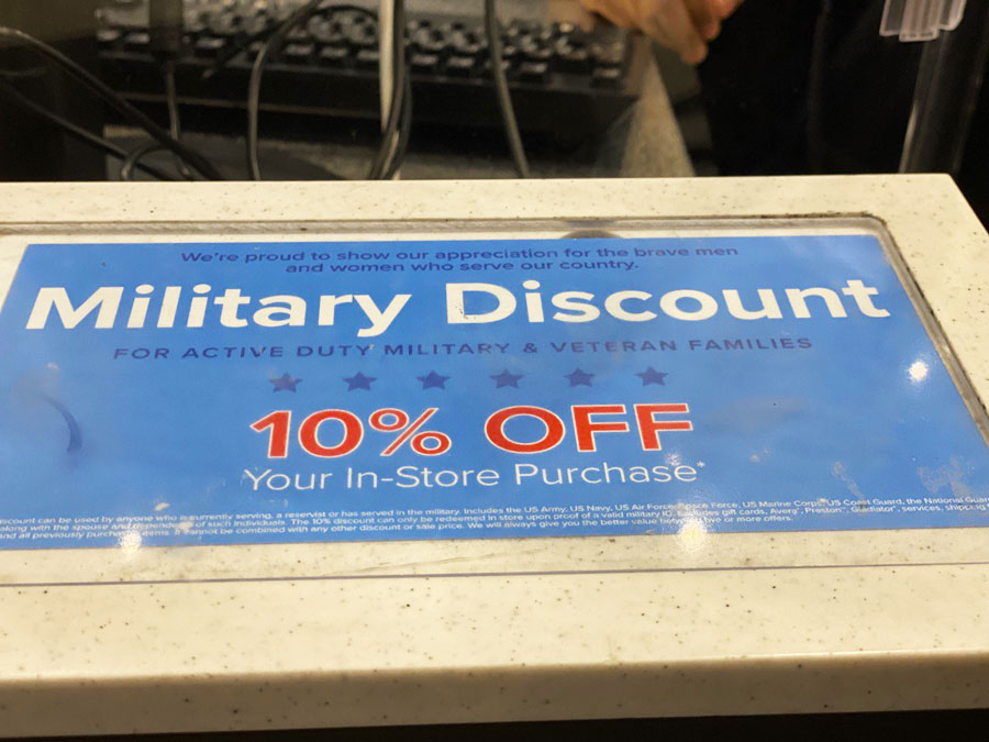 Military Discount