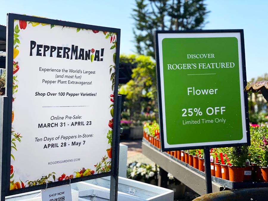 Roger's Gardens PepperMania