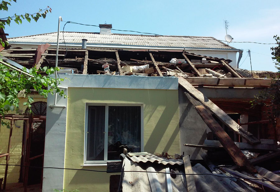 Roof Collapse After a Natural Disaster