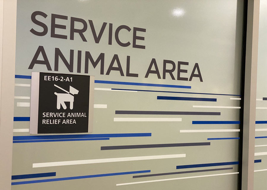 Service Animal Area