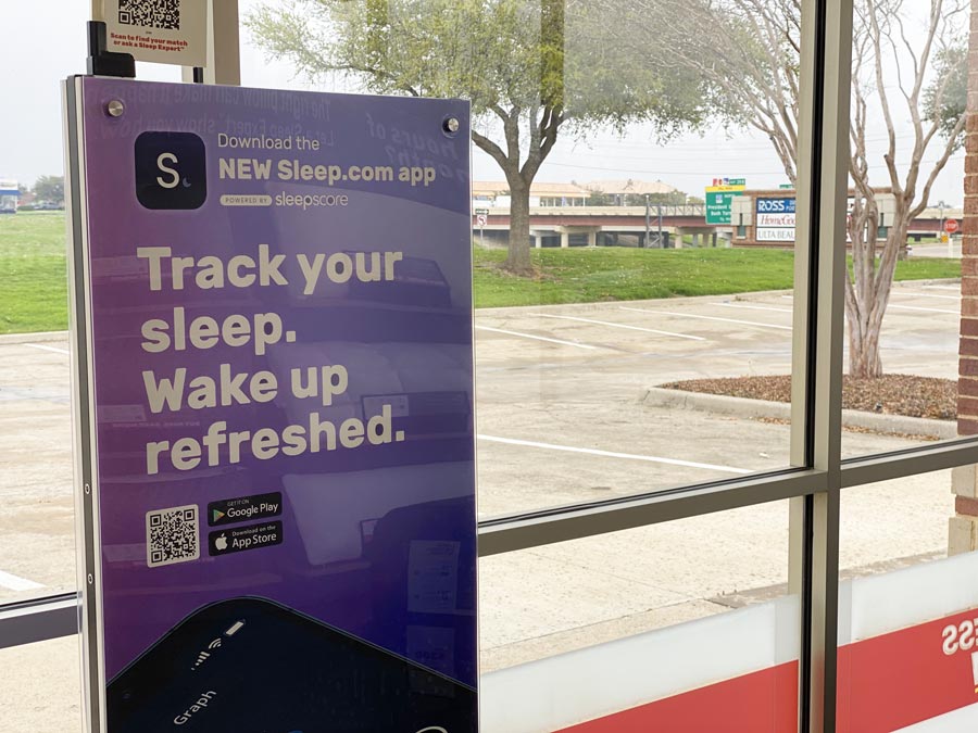 Sleep.com App Banner