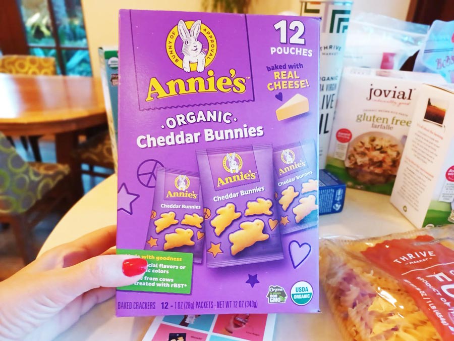 Thrive Market Organic Cheddar Bunnies Cracker 