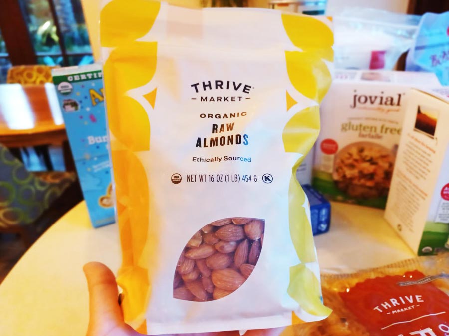 Thrive Market Organic Raw Almonds