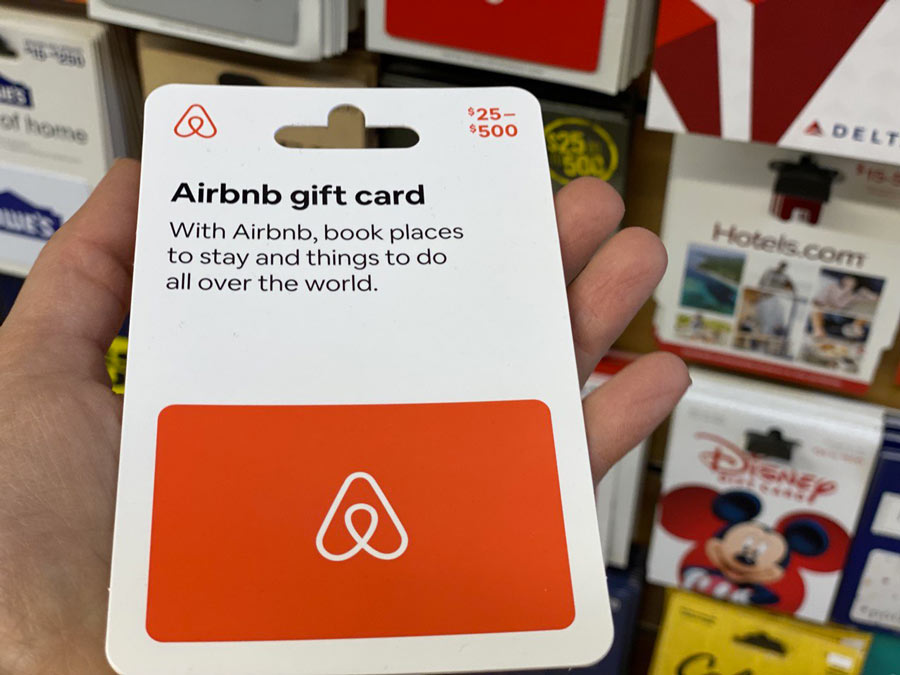 Airbnb Gift Card for Vacation Rental