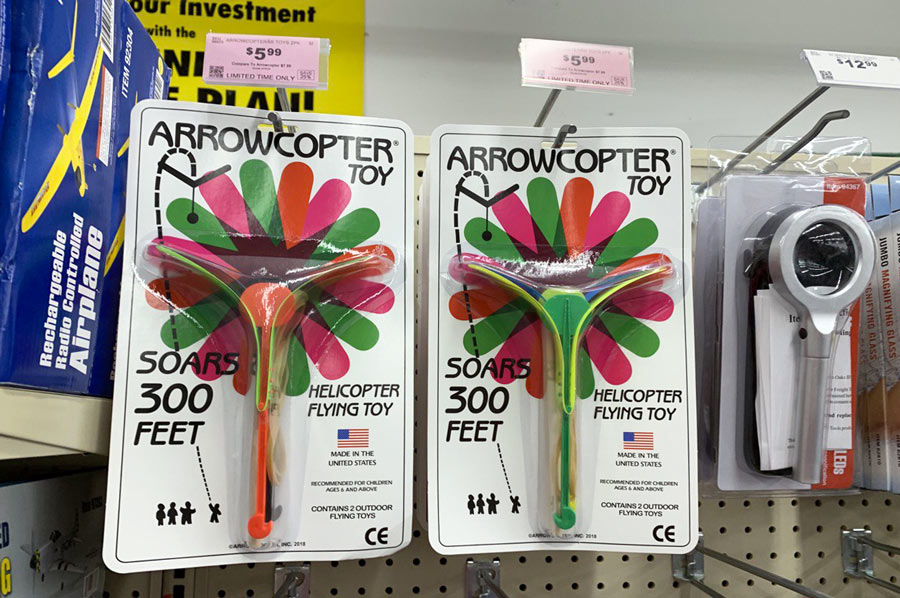 Arrowcopter Flying Toy