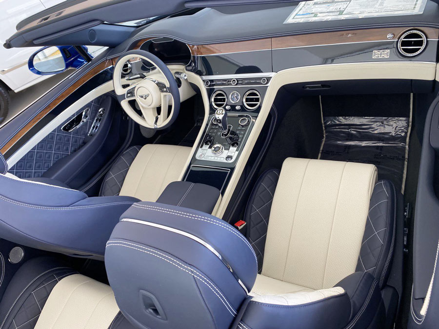 Bentley Continental GT Convertible Interior