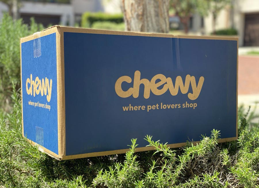 Chewy Shipping Box