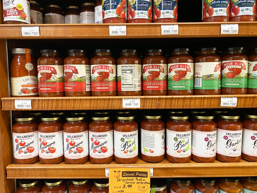 DelGrosso Organic Tomato Basil Pasta Sauce on Sale at Goodwin's