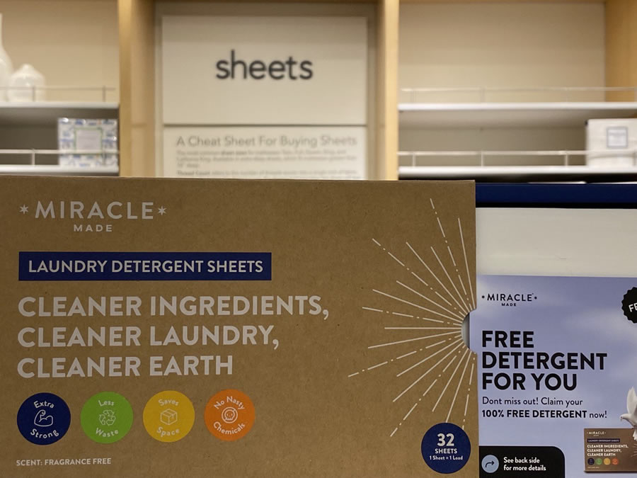 Cleaner Miracle Sheets Is Eco-Friendliness

