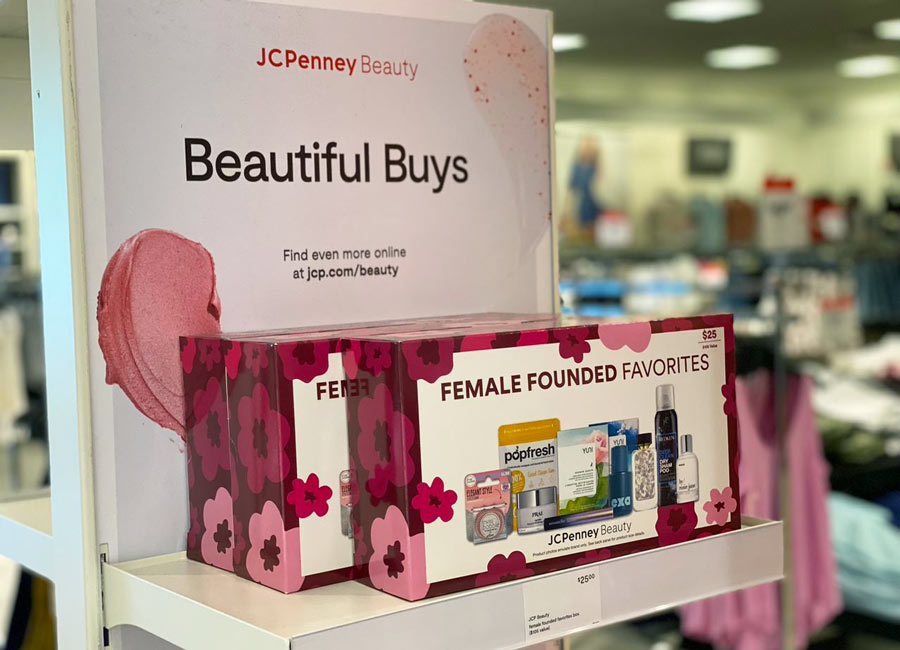 JCPenney Beauty Female Founded Favorites 10-Pc Box
