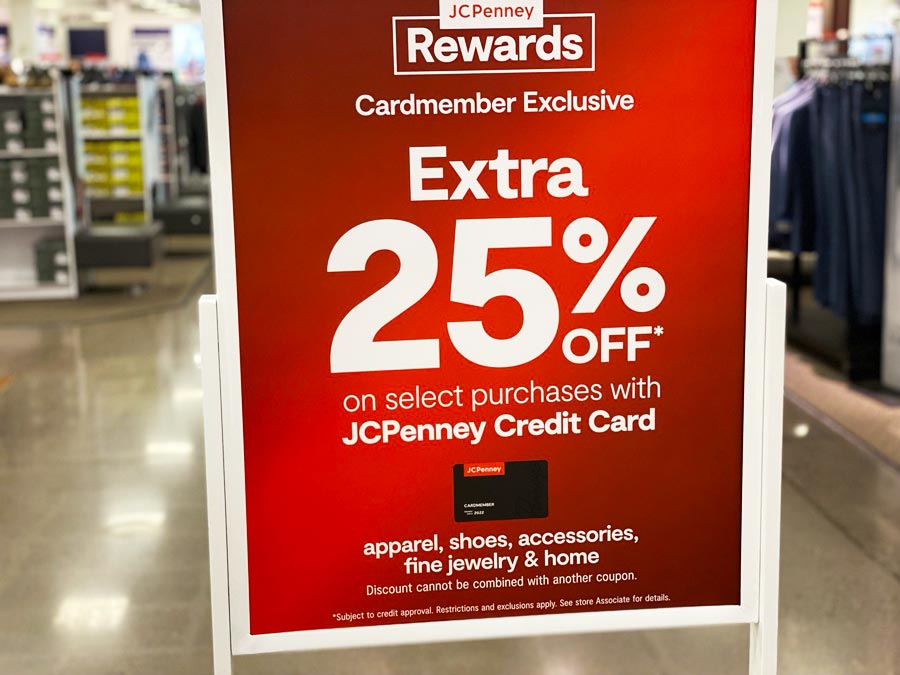 JCPenney Cardmember Exclusive