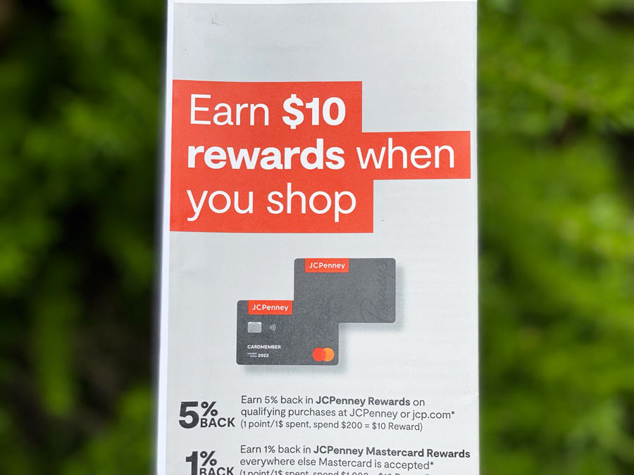 JCPenney Mastercard Rewards