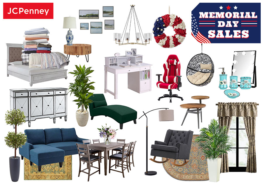 JCPenney Memorial Day Furniture and Home Decor Sale