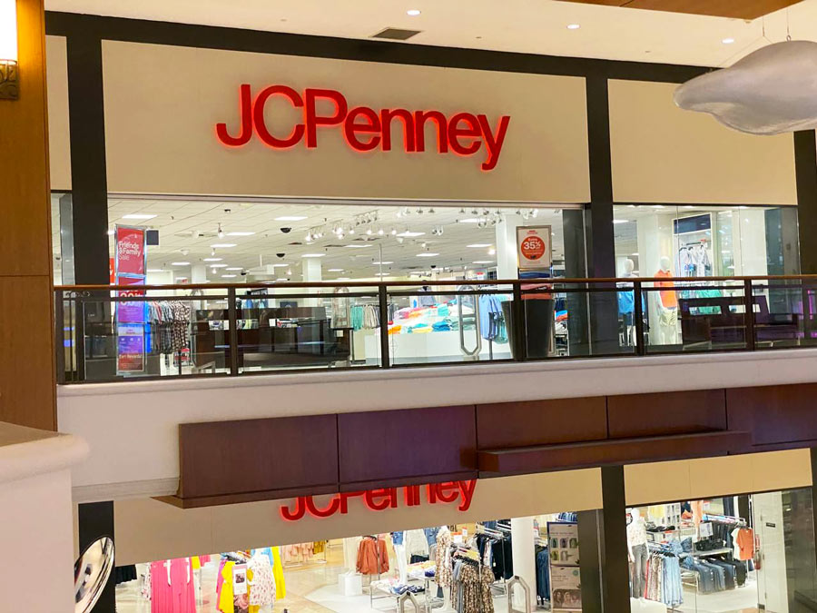 JCPenney Store - Winner of Energy Star Partner of The Year Sustainable Excellence 2023