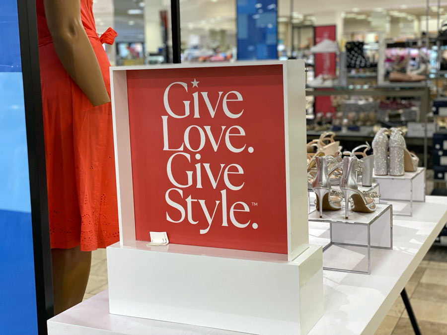 Macy's 'Give Love, Give Style' banner