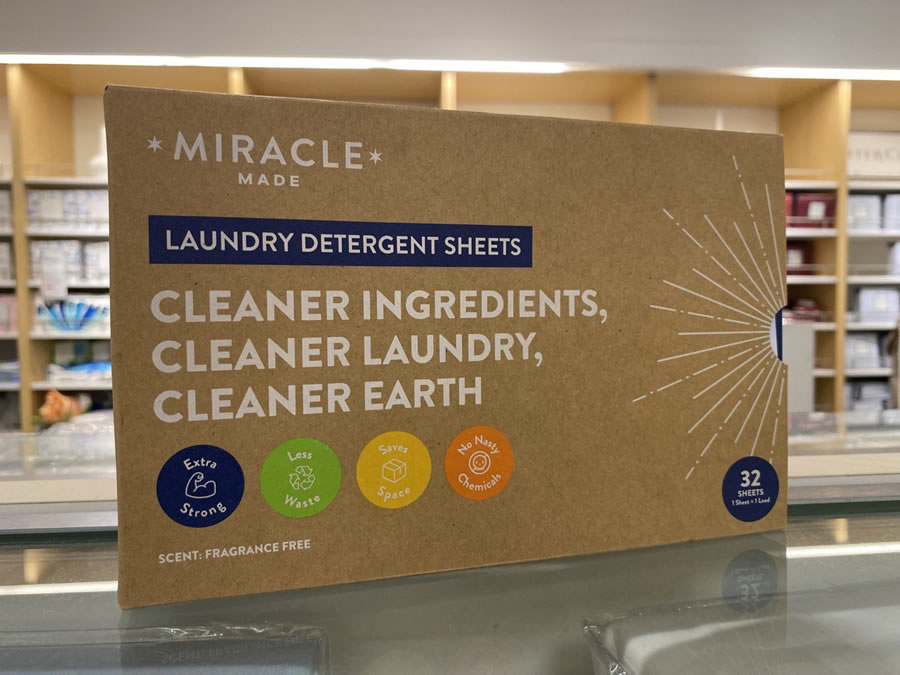 Miracle Laundry Detergent Sheets