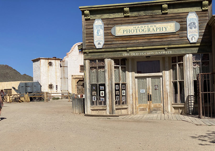 Old Tucson Gazette ?ultural Exhibit