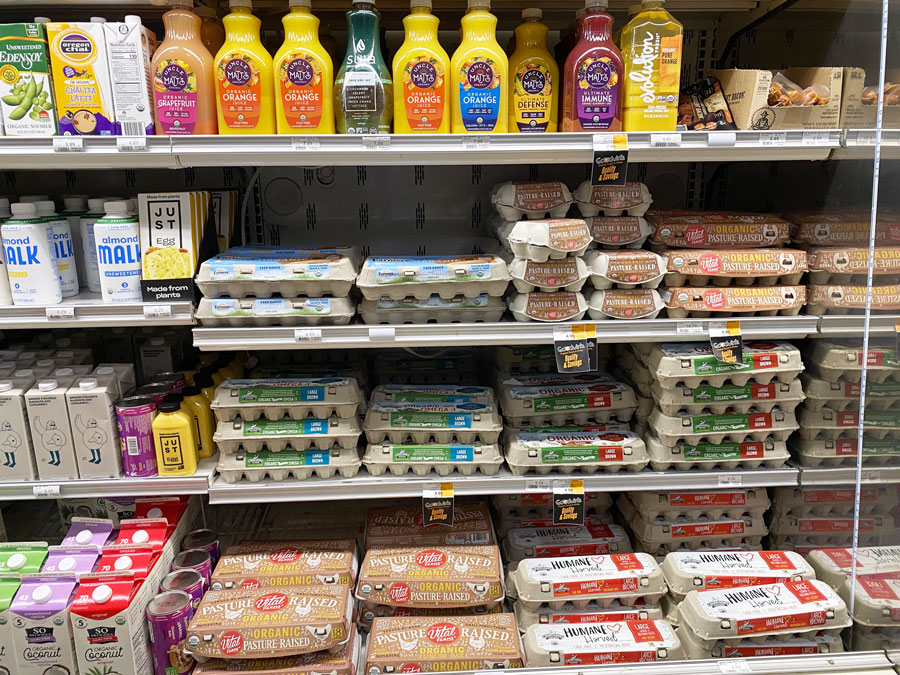 Organic Eggs on Sale at Goodwin's