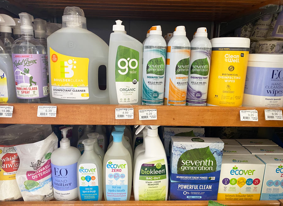 Organic Household Products at Goodwin's Market