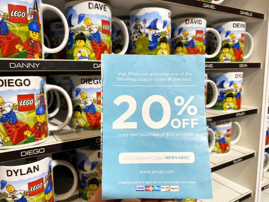Personalized LEGO Gifts Coupon From Personalization Mall