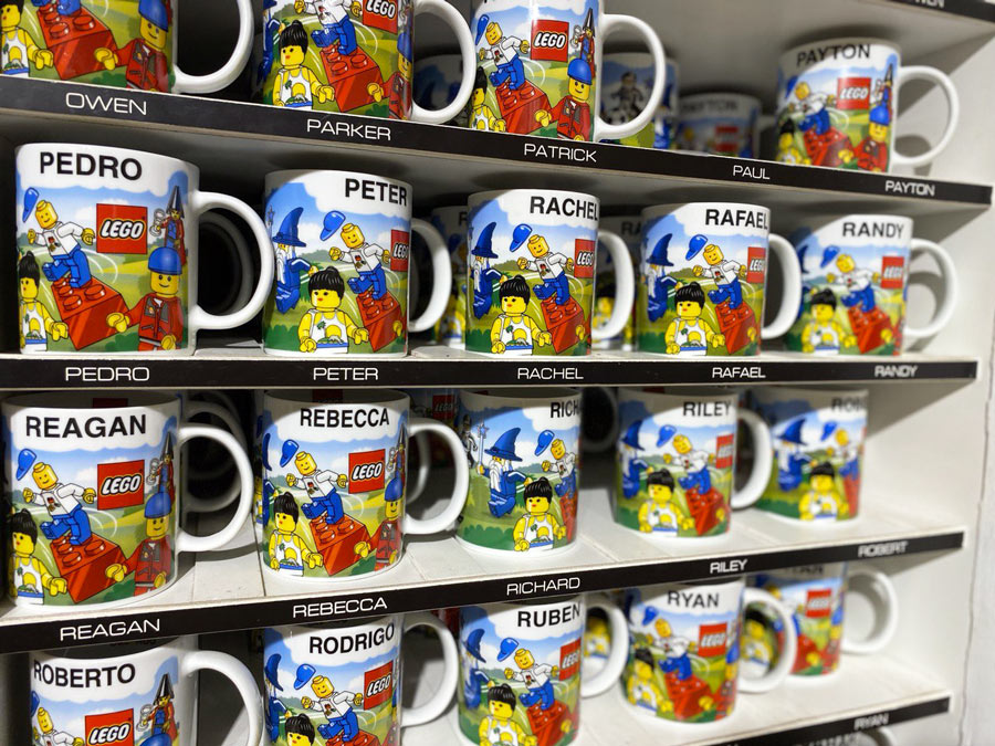 Personalized Mugs From The LEGO Store