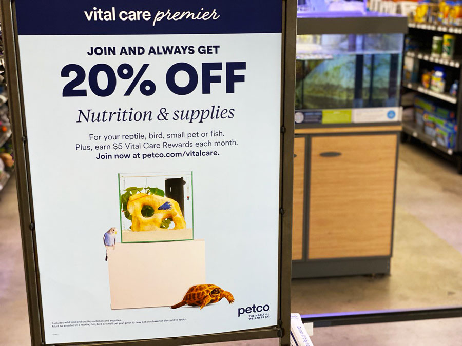20% Off Nutrition & Supplies at Petco
