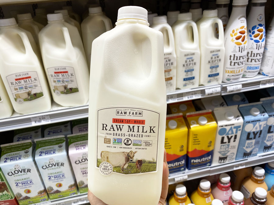 Raw Farm Whole Raw Milk