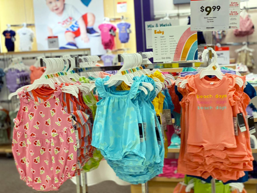 Sales of Children's Clothing at JCPenney