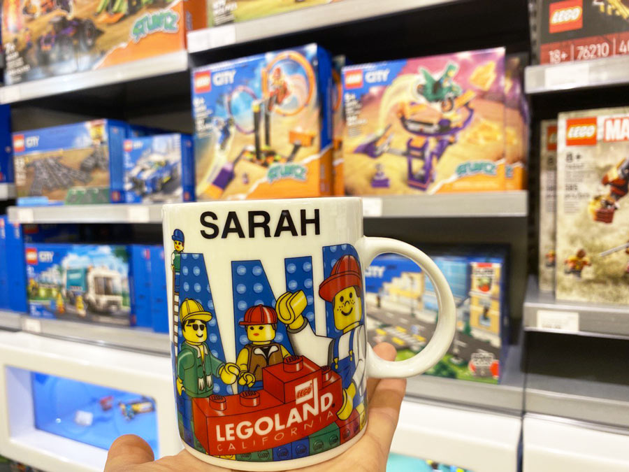 Sarah Name Mug - LEGO