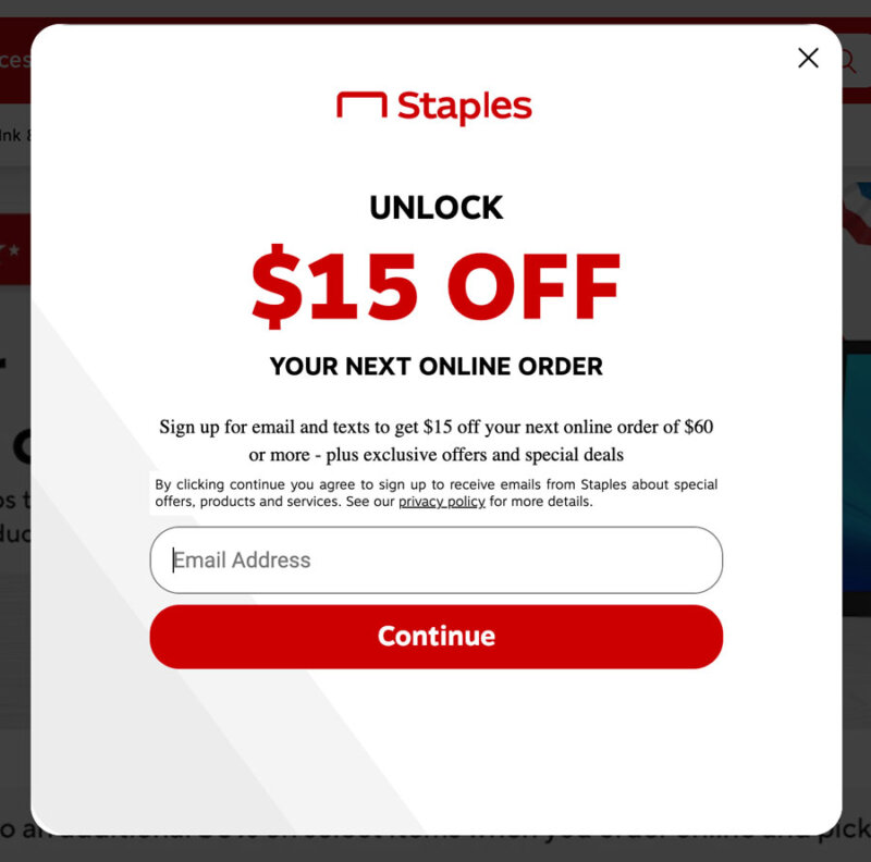 Staples Coupons - SuperMall