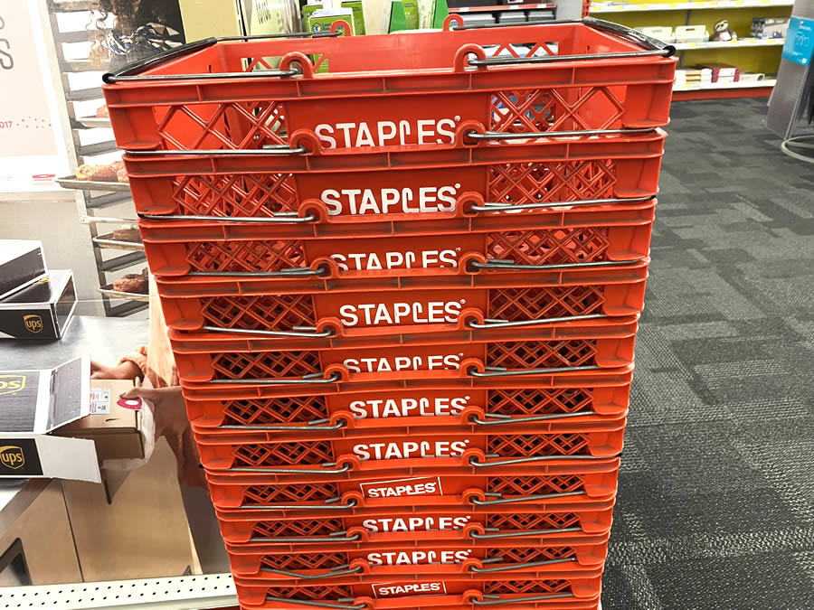 Staples Rain Check