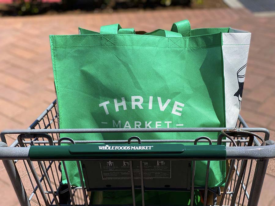 Thrive Market paper bag