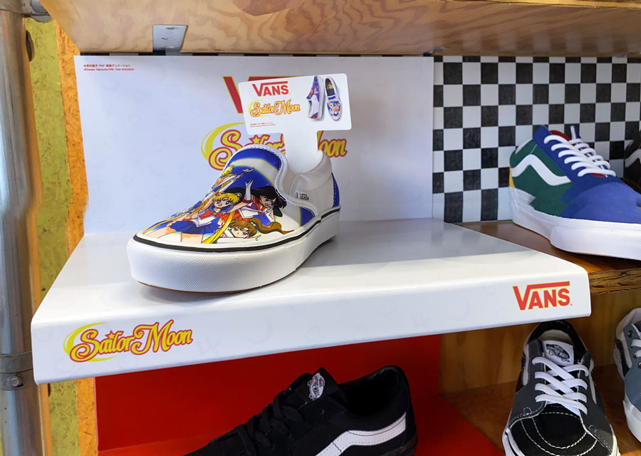 Vans x Sailor Moon Slip-On ComfyCush® Skate Shoe - Multicolor at Journeys