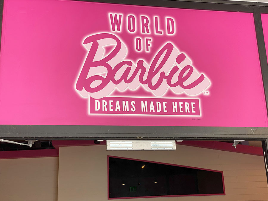 World of Barbie exhibit