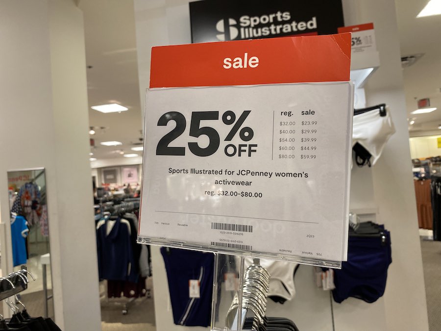 25% off latest women's sportswear trends at JCPenney