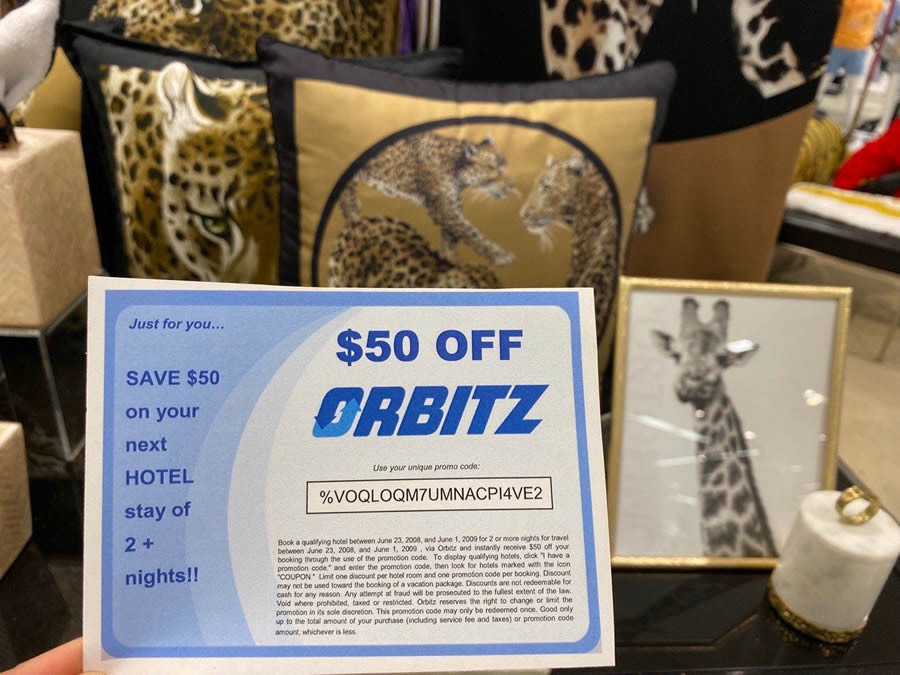 $50 Off Orbitz Promotion