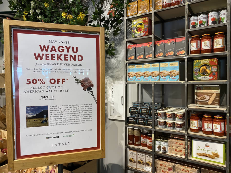 Saving up to 50% Off at Eataly 