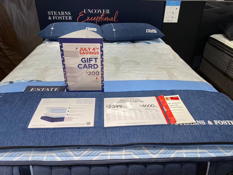 Get the best sleep of your life with JCPenney's amazing 4th of July mattress deals. 