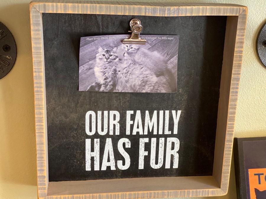 Capture your fur-ever friend's spirit with our photo frame designed for pet owners.