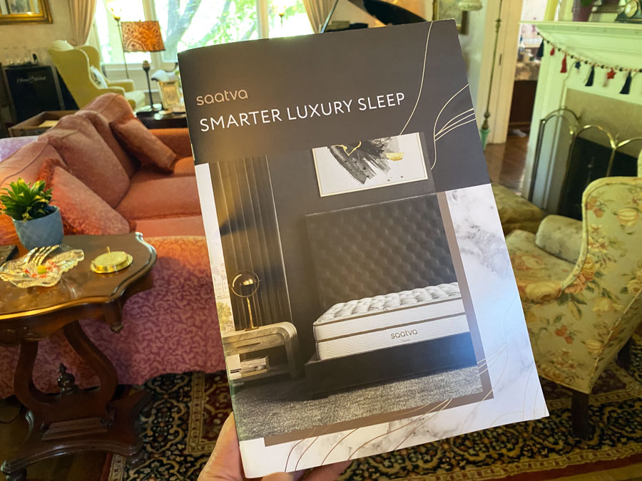Saatva Smarter Luxury Sleep Brochure