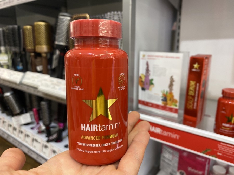 Healthy hair starts from the inside out, try HAIRtamin.