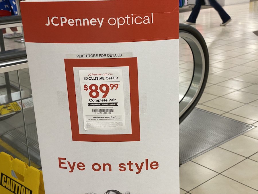 JCPenney Optical exclusive offer