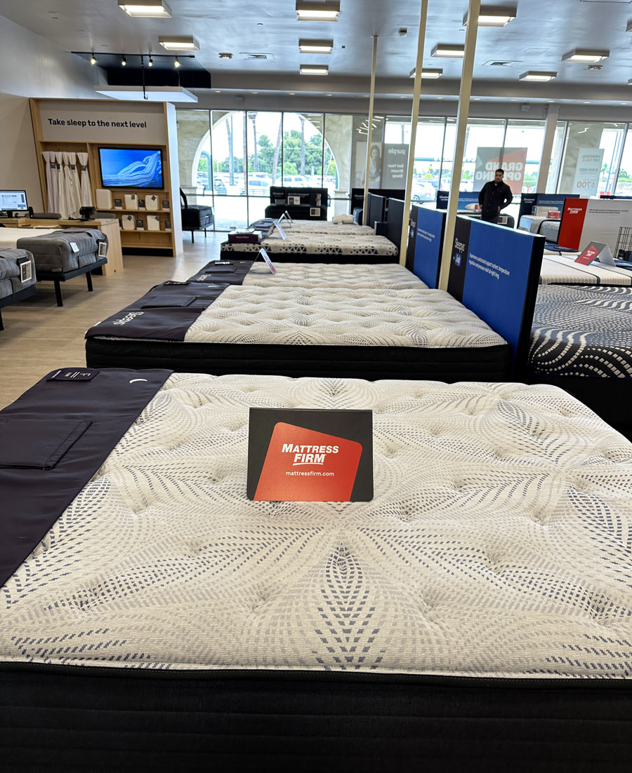 Mattress Firm Store Interior