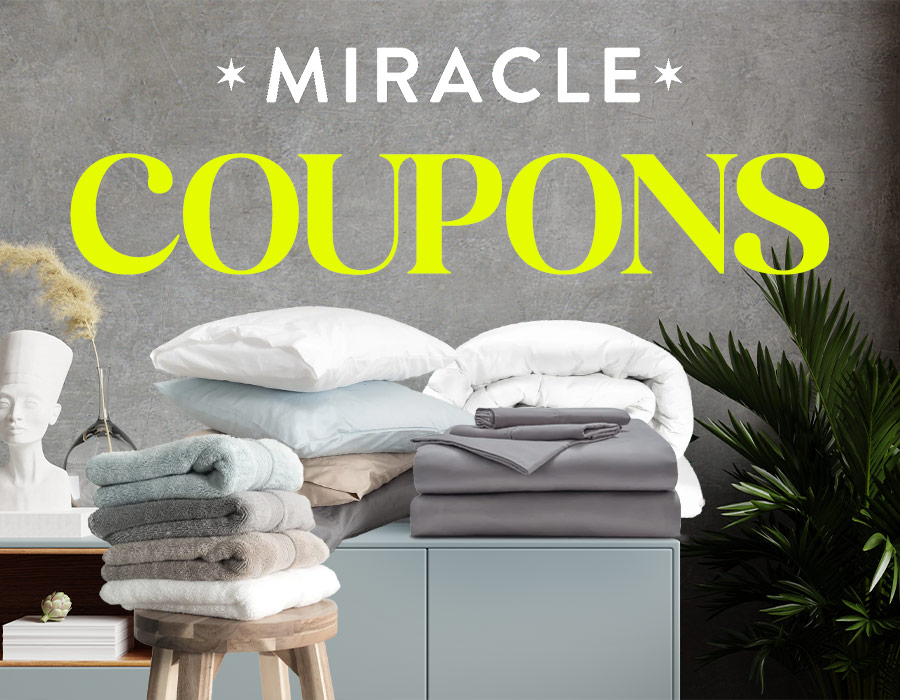 Miracle Sheets Coupons Banner