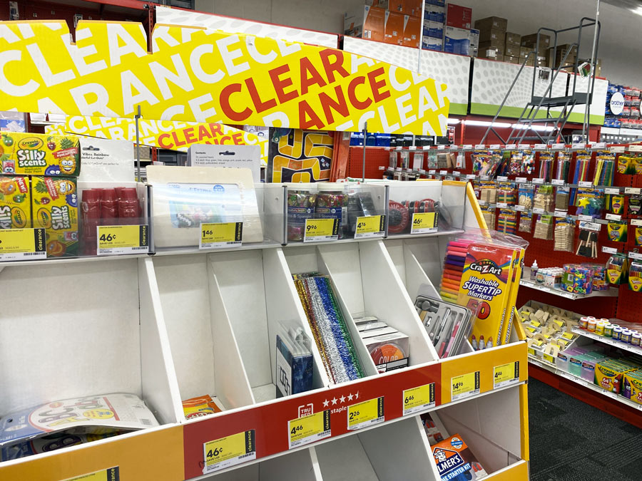 Staples Clearance Centre