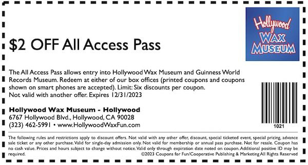 Free Admission/Printable Coupons Coupons - SuperMall