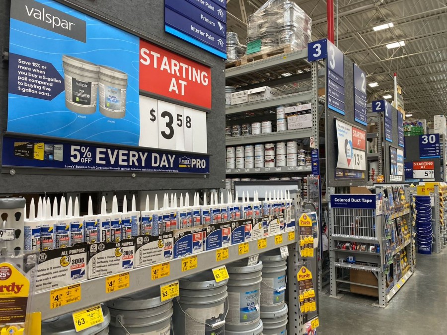 Get 15% off when you purchase a 5-gallon pail instead of five 1-gallon cans at Lowe's.