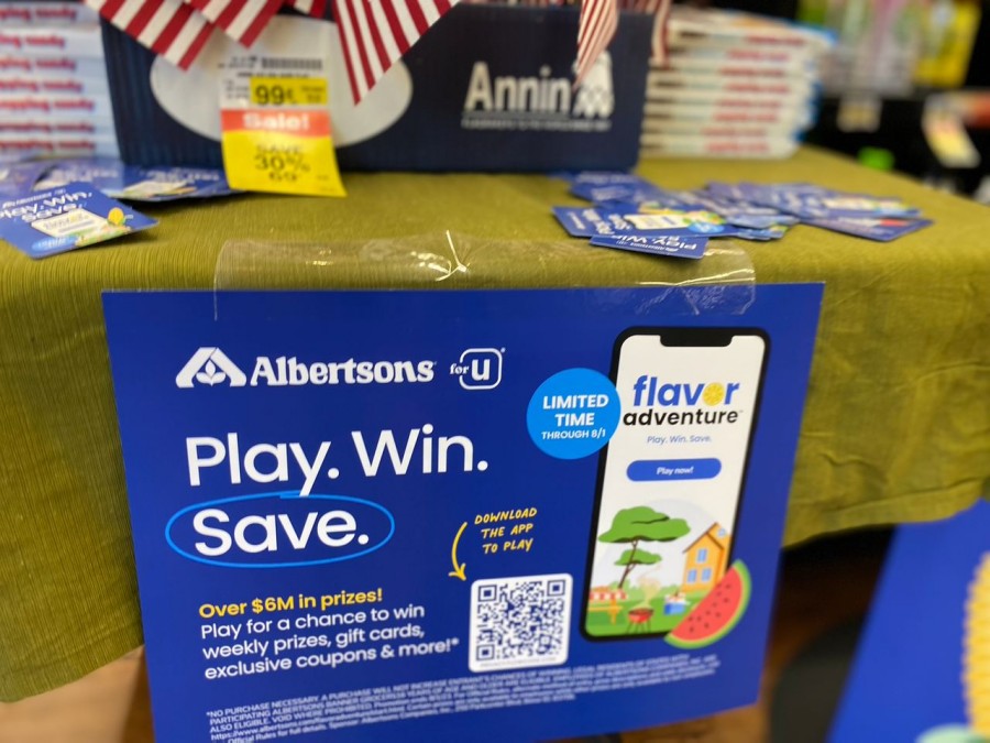 Win weekly prizes at Albertsons.